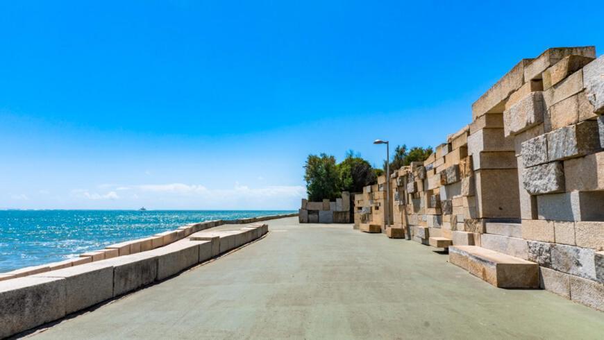 Lisbon Sea Side Chalet Apartment Paco de Arcos Bagian luar foto